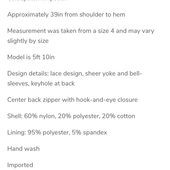 Trina Turk zigzag lace dress - size 12 - Picture 3 of 13